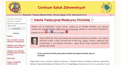 Desktop Screenshot of centrumsztukzdrowotnych.pl